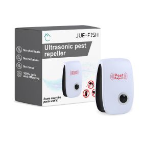 Jueyu Ultrasonic Home Mosquito, Cockroach, And Mouse Repellent Plug-in Smart Nightlight Insect Repeller (Option: 4PCS)
